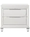 Acme Tarian Nightstand, Pearl White