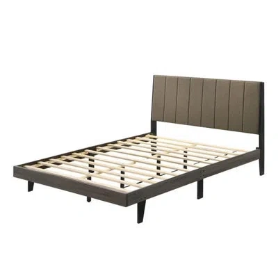 Acme Tufted Upholstered Low Profile Standard Bed
