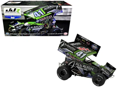 Acme Winged Sprint Car #41 Carson Macedo "albaugh" Jason Johnson Racing (2026) 1/18 Diecast Model Car By  In Black
