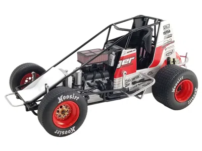 Acme Winged Sprint Car #5w Lucas Wolfe "old Milwaukee" Allebach Racing "world Of Outlaws" (2024) 1/18 Die In Red