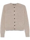 Acne Studios 100% Wool Cozy Sweater In Gray