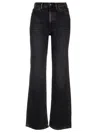 Acne Studios Black Regular-fit 1977 Jeans In Black