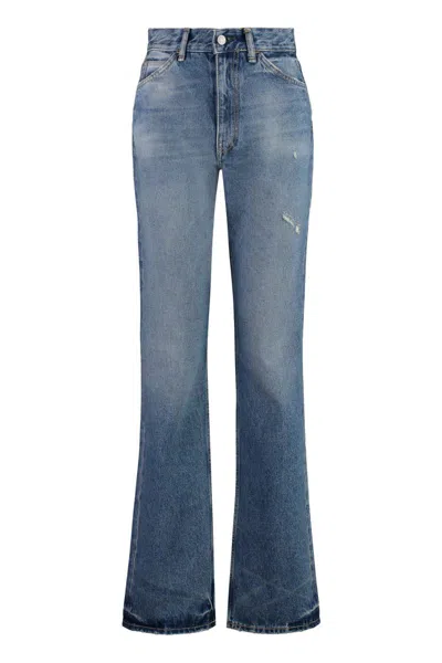 Acne Studios 1977 Regular Fit Jeans In Blue