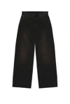 Acne Studios 1981 Cord Trouser In Black