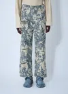 Acne Studios 1981 Distressed Monogram Jeans