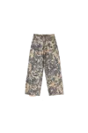 Acne Studios 1981 Distressed Monogram Jeans In Multi