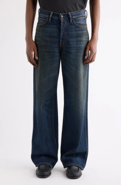 Acne Studios 1981 Loose Fit Jeans In Blue