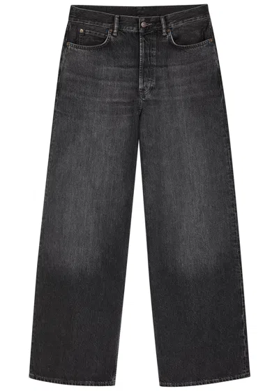 Acne Studios 1981 Straight-leg Jeans In Black