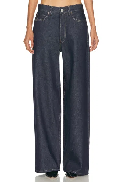 Acne Studios 1981 Wide Leg In Blue