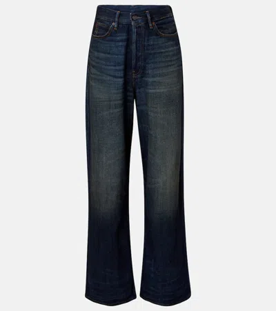 Acne Studios 1981 Yoyogi Wide-leg Jeans In Blue