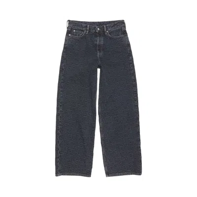 Pre-owned Acne Studios 1981m Monogram Jeans 'blue/black' | Men's Size 52