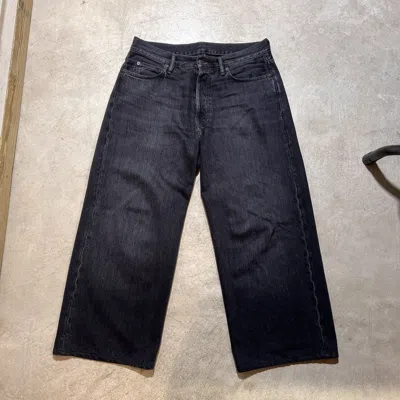 Pre-owned Acne Studios 1981m Vintage Black Denim