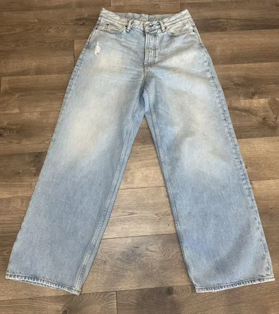 Pre-owned Acne Studios 1981m Washed Jeans In Blue