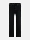 ACNE STUDIOS '1996' BLACK COTTON JEANS