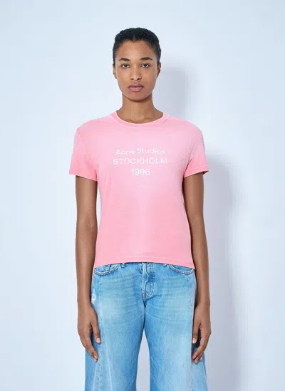 ACNE STUDIOS 1996 FITTED LOGO T-SHIRT