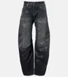 Acne Studios 2006f Distressed Wide-leg Jeans In Blue