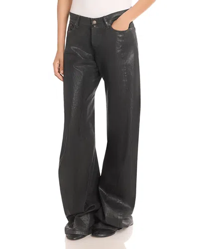 Acne Studios 2006f Loose Fit Jeans In Black Shadow