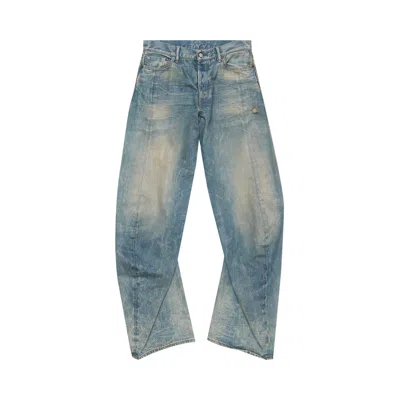 Pre-owned Acne Studios 2006f Loose Fit Jeans 'mid Blue' | Women's Size 27