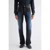Acne Studios 2010 M Patchwork Straight Leg Jeans In Black