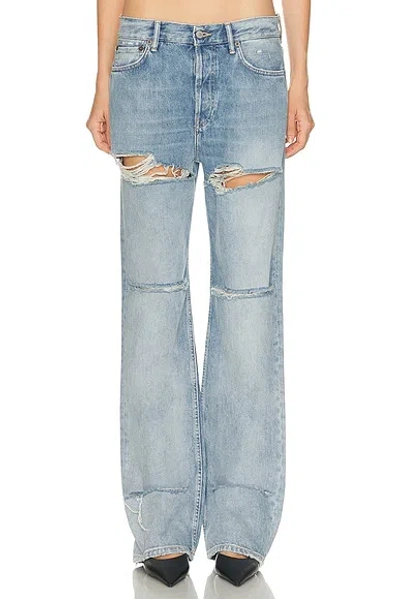 ACNE STUDIOS 2010F LIGHT CROW WIDE LEG