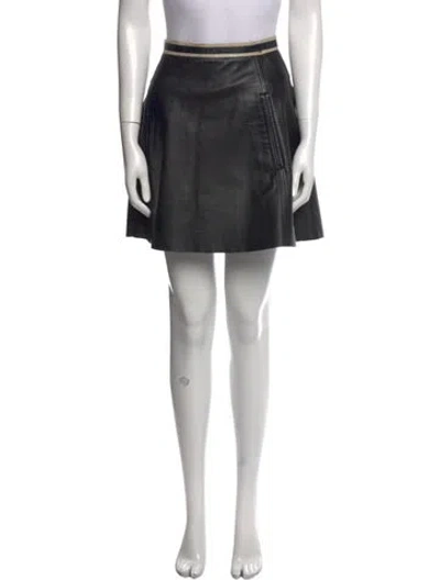 Pre-owned Acne Studios 2015 Mini Skirt In Black