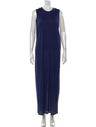 Pre-owned Acne Studios 2016 Long Dress In Blue