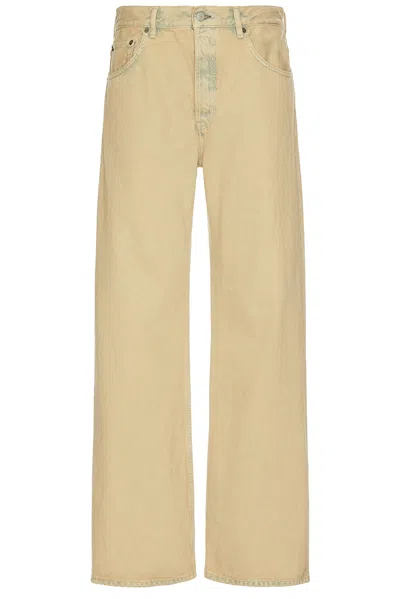 Acne Studios 2021 Loose Fit Jean In Light Sand