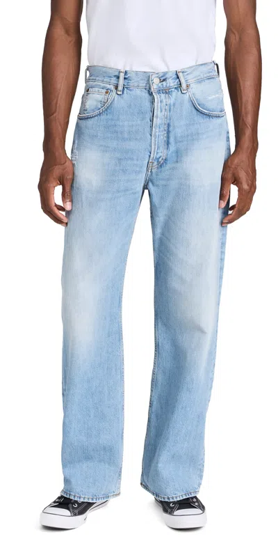 Acne Studios 2021 Loose Fit Jeans Light Blue
