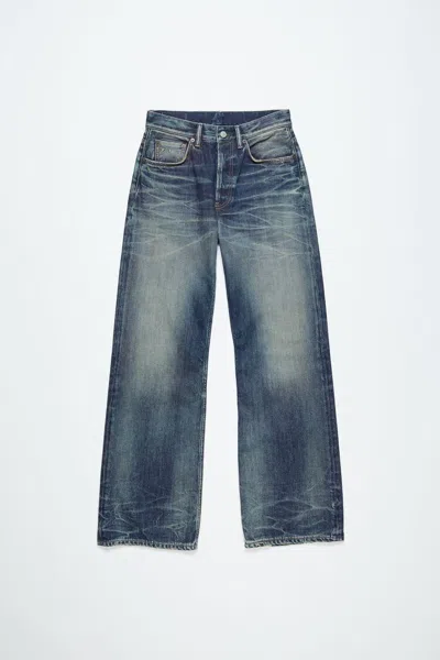 Acne Studios 2021f Broadwa Y Clothing In Mid Blue