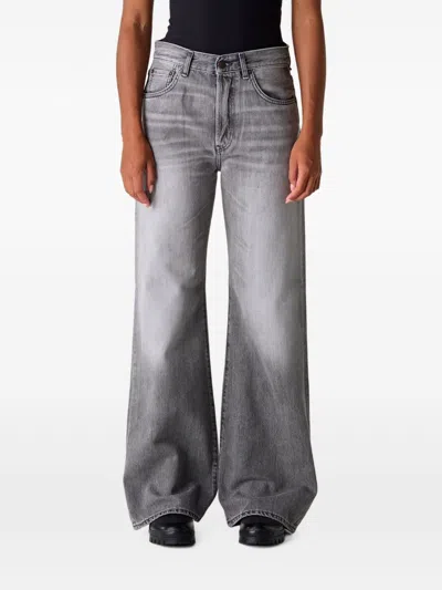 Acne Studios 2021f Denim Jeans In Gray