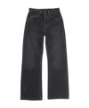 Acne Studios 2021f High-rise Loose-fit Jeans In Black
