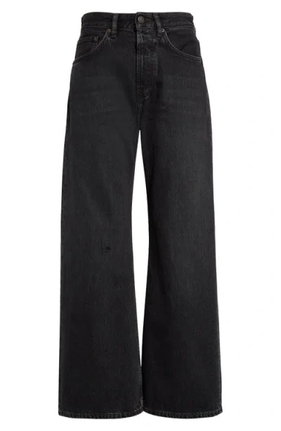 Acne Studios 2021f Loose Fit Jeans In Black