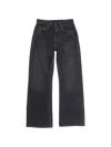 Acne Studios 2021f Patch-pockets Jeans In Black
