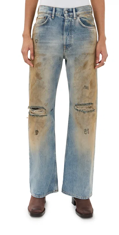 Acne Studios 2021f Penicillin Jeans Mid Blue