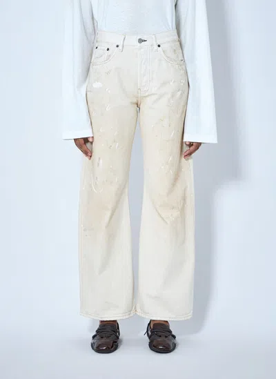 Acne Studios 2021f Regular Fit Jeans In Neutral