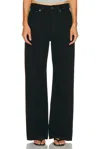 Acne Studios Black Loose Fit 1981 Jeans In Black