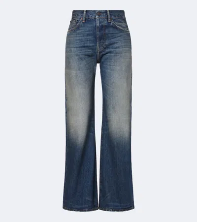 Acne Studios 2021f Wide-leg Jeans In Blue