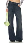 Acne Studios 2021f Yoyogi Wide Leg In Blue