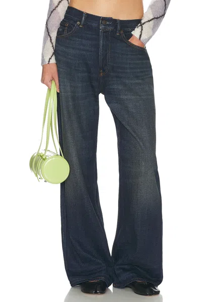Acne Studios 2021f Yoyogi Wide Leg In Blue