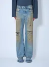 Acne Studios 2021m Distressed Jeans In Blue