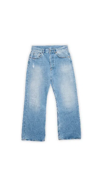Pre-owned Acne Studios 2021m Loose Fit Baggy Jeans In Blue