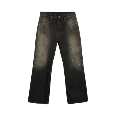 Pre-owned Acne Studios 2021m Loose Fit Jeans 'black Trafalgar' | Men's Size 34