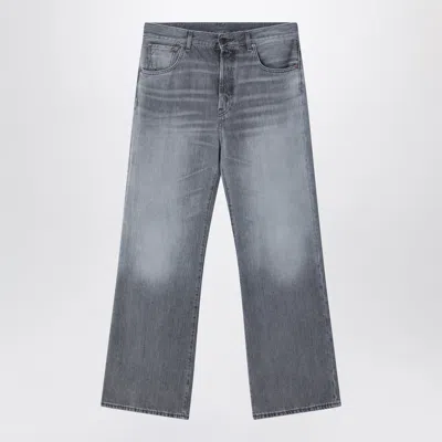 Acne Studios 2021m Regular-fit Jeans In Ash Grey Denim In Gray