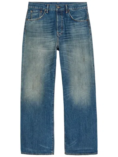 Acne Studios 2021m Straight-leg Jeans In Blue