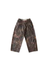 Acne Studios 2023 Distressed Monogram Coating Jeans Brown