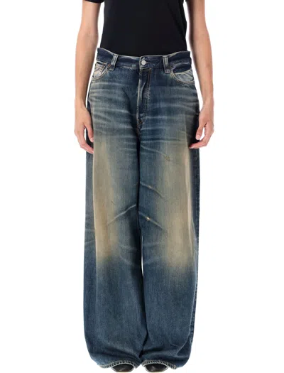 Acne Studios 2023 Loose Fit Jeans In Blue