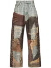 Acne Studios 2023 Loose-fit Trousers In Blue