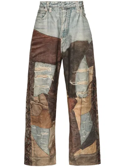 Acne Studios 2023 Loose-fit Trousers In Blue