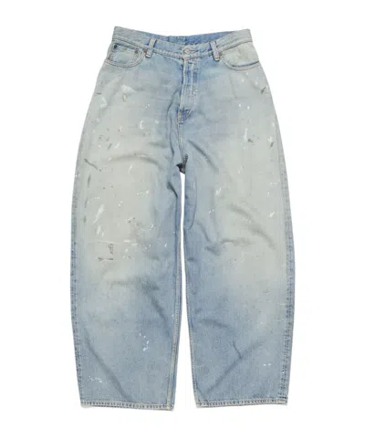 Acne Studios 2023 Mid-rise Wide-leg Jeans In Gray