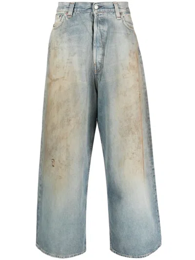 Acne Studios 2023 Super Baggy Fit Jeans In Blue